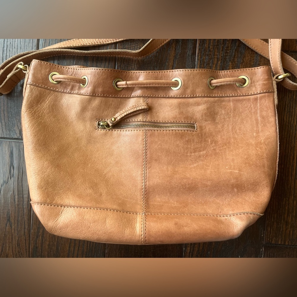 Genuine Leather Bag Crossbody Handbag - Picture 2 of 15